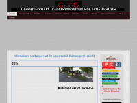 sh-radsportfreunde.ch Webseite Vorschau