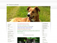 sh-tierkommunikation.ch Webseite Vorschau