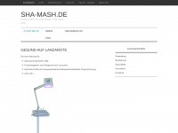 sha-mash.de Webseite Vorschau