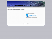 shadowweb.ch Webseite Vorschau