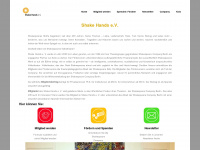 shake-hands.de Webseite Vorschau