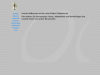 shaker-collection.de Webseite Vorschau