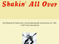 shakin-all-over.de Webseite Vorschau