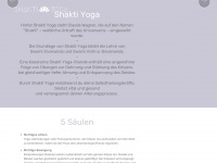 shakti-yoga.at Webseite Vorschau