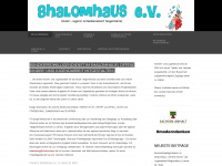 shalomhaus.de Webseite Vorschau