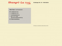 shangri-la-travel.de Webseite Vorschau