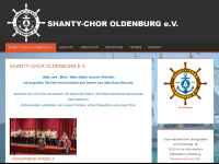 shanty-chor-oldenburg.de Webseite Vorschau