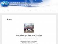shanty-chor-verden.de Webseite Vorschau