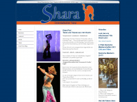 shara-bauchtanz.de Webseite Vorschau