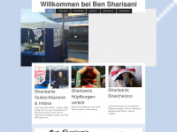sharisani.de Webseite Vorschau
