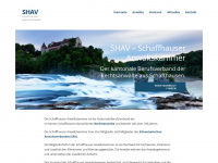 shav.ch Webseite Vorschau