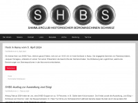 shbs.ch Webseite Vorschau