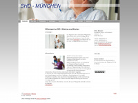 shd-muenchen.de Webseite Vorschau
