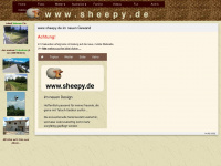 sheepy.de Webseite Vorschau
