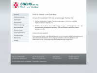 shehu.ch Webseite Vorschau