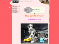 shenmani-tibet-terrier.de Webseite Vorschau