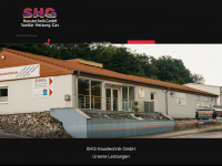 shg-haustechnik.de Webseite Vorschau