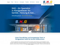shg-kw.at Webseite Vorschau