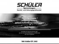 shg-schueler.de Webseite Vorschau