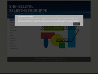 shg-selztal.de Webseite Vorschau