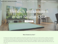 shiatsu-oase.ch Webseite Vorschau