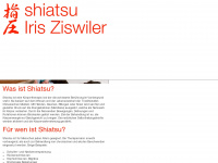 shiatsu-ziswiler.ch Webseite Vorschau