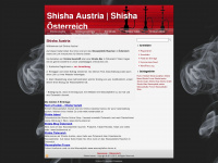 shisha-austria.at Webseite Vorschau