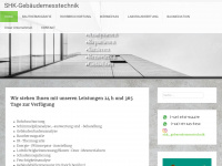 shk-messtechnik.de Webseite Vorschau