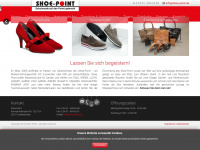 shoe-point.de Webseite Vorschau