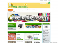 shop-dekoblumen.de Webseite Vorschau