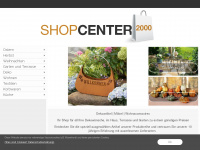 shopcenter2000.de Webseite Vorschau