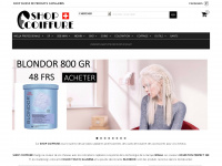 shopcoiffure.ch Webseite Vorschau