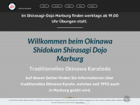 shorinryu-marburg.de Webseite Vorschau