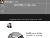 pellinger-innenausbau.de Webseite Vorschau