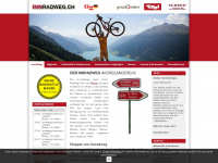 innradweg.ch Webseite Vorschau