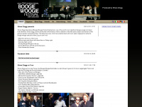 boogiefestival.com Webseite Vorschau