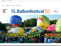 ballonfestival-bonn.de Webseite Vorschau