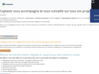 caplaser.fr Webseite Vorschau