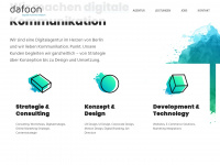 dafoon.com Webseite Vorschau