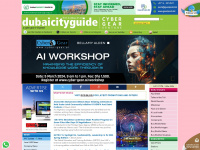 dubaicityguide.com Webseite Vorschau