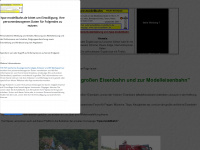 hpw-modellbahn.de Webseite Vorschau