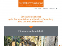 wolff-kom.de Webseite Vorschau