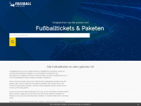 fussballtickets.org Webseite Vorschau