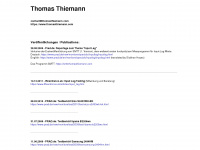 thomasthiemann.com Webseite Vorschau