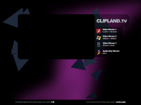 clipland.tv Webseite Vorschau