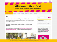 altonaer-manifest.de Webseite Vorschau