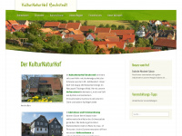 kulturnaturhof.de Webseite Vorschau