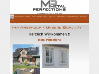 metal-perfections.de Webseite Vorschau