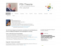 psi-theorie.com Webseite Vorschau