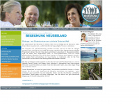 begegnung-neuseeland.com Webseite Vorschau